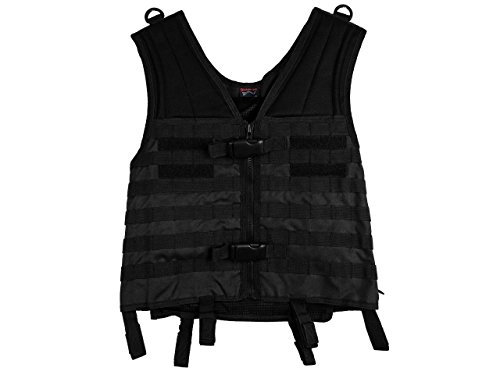 Maddog sports tactical molle vest - black