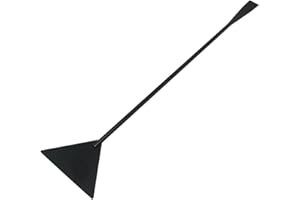 Maxmoral Stainless Steel Aquarium Aquatic Plant Tools Substrate Spatula Aquatic Plant Substrate Spatula Fish Tank Aquascape Flat Sand Shovel Aquatic Plant Tweezers Black