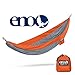 ENO, Eagles Nest Outfitters SingleNest Lightweight Camping Hammock, Orange/Grey