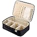 Ellis James Designs Extra Large Makeup Bag With Compartments - big makeup bag organizer, large cosmetic bag black, train case makeup bag large, huge makeup bag With Handle Travel Make Up Bag For Women