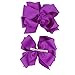 CÉLLOT 6 Inches Big Hair Bows Clip Oversize Large Boutique Stacked Bows Alligator Hair Clips for Girls Teens Toddlers Kids Hair Accessory Pack of 14