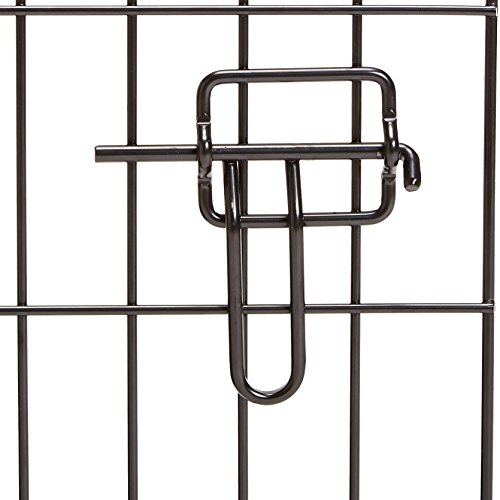 AmazonBasics Single Door & Double Door Folding Metal Dog Crate with Paw