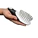 Coconut Essentials - Cradle Cap Brush and Comb Set - Infant Baby Boys Girls Perfect Shower Gift - Black and White