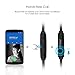 Mpow Bluetooth Headphones Wireless Sports Earphones, CVC 6.0 Noise Cancellation Running Earbuds Up to 8-Hr Playing Time for Cell Phone/PC/Mac