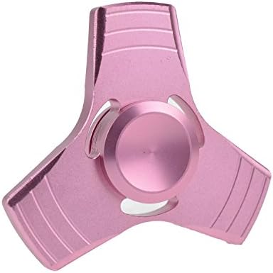 Willgo Fidget Spinner EDC Hand Spinner Focus Fingertip Spinner Fidget Toys Metal High Speed Relieving ADHD, OCD , Anxiety, Stress and Boredom - Up to 5 Mins (Pink)