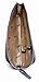 MEKU Pencil Case Genuine Leather Pen Case Stationery Bag Zipper Pouch Pencil Holder with 2 Slots Blue