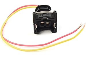 2 Pin Fuel Pump Wire Harness Connector with Plastic and Copper Construction for Webasto and for Eberspacher Heater