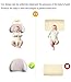 Health Nursing Memory Foam Pillow Premium Soft Positioner Toddler Blue Pillow Breathable Organic Cotton Shell, Natural and Breathable Strong, a Good sleeping Assistant for Baby!
