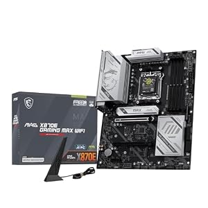 【Amazon.co.jp限定】MSI MAG X870E GAMING MAX WIFI ATXマザーボード MB7003