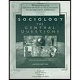 Sociology : The Central Questions, Kornblum, William, 0155065947