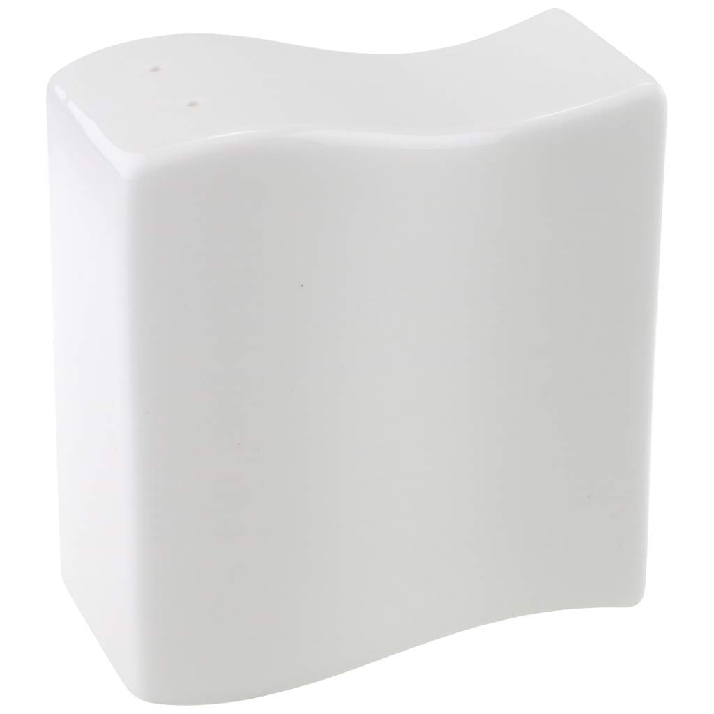 Villeroy & Boch NewWave salt shaker, Premium Porcelain, White