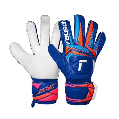 Reusch Keepershandschoenen voor mannen en volwassenen, robuuste grip, stabiele pasvorm en effectieve balcontrole, kunstgras, natuurgras en hard terrein, stevige grip
