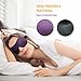 ROVAZO - 3D Sleep Mask and Ear Plug Travel Set 2 Pack – Super Soft Contoured Adjustable Black Out Eye Shades - Premium, Comfortable Silicone Ear Plugs - for Planes and Naps - Bonus Pouch
