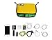 BAGSMART Travel Cable Organizer Portable Electronics Accessories Cases for Hard Drives, Charging Cords, USB Charger, Yellow