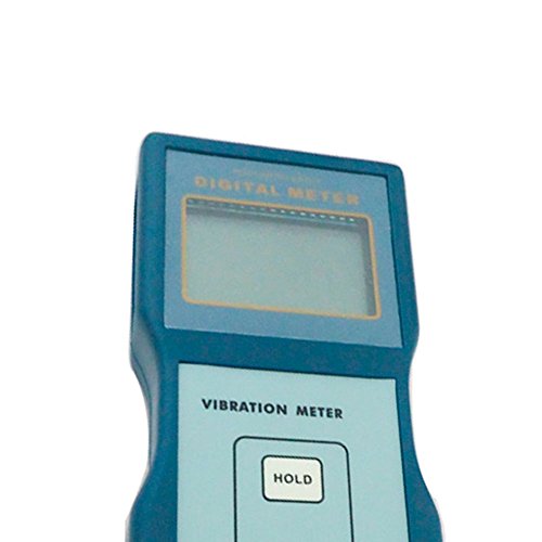 Graigar VM-6310 Digital Vibration Meter Data Logger Vibrometer Meter Tester Gauge VM6310 with Velocity 0.01 to 199.9mm/s