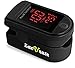Zacurate Pro Series 500DL Fingertip Pulse Oximeter Blood Oxygen Saturation Monitor with Silicon Cover, Batteries & Lanyard (Royal Black) primary