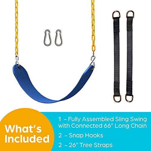 Swings for Swing Set Playground Accessories 1 Pack , Heavy Duty Parts