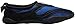 Greg Michaels Men's Water Shoes Aqua Slippers Yoga Exercise Socks With Drawstring Closure (9, Black/Royal Blue)