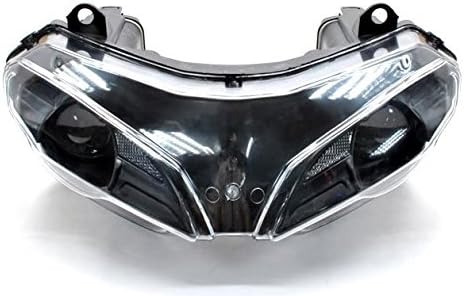 Clear Motorcycle Racing Sport Headlight Street Fighter Motor Parts & Accessories Headlight Lamp Housing Fairing Signal Fit For Ducati All Year 848 EVO 1098 1098S 1198 1198S 1198R