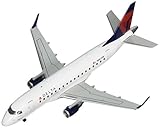 Gemini Jets Delta Connection ERJ-170 Diecast Aircraft, 1:200 Scale