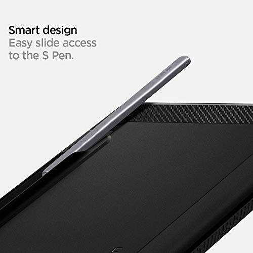 Spigen Rugged Armor Compatible con Galaxy Tab S6 (2019) Funda - Negro Mate - Imagen 7
