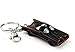 NJ Croce Animated Classic Batmobile 3D Comic Book Hanging Keychain Charm
