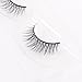 Arimika 2 Pairs Natural Short 3D Mink False Eyelashes, Lightweight Reusable Strip Lashes D18