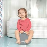 Nuby Beginner Potty Training Seat with Removable Bowl Gray Non-Slip Base view 7