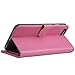 Arae iPhone 6s Plus Case, iPhone 6 Plus case, [Wrist Strap] Flip Folio [Kickstand Feature] PU Leather Wallet case with ID&Credit Card Pockets for Apple iPhone 6 Plus / 6S Plus 5.5, Babypink