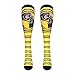 Harry Potter Hufflepuff Knee High Socks (Hufflepuff Yellow) (Size:9-11 Shoe Size:5-10)
