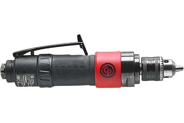 Chicago Pneumatic CP887C Composite Reversible Drill, Straight, 3/8-Inch Chuck