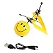 Flying Ball RC Toy Emoji Magic Ball, Hobbylane Infrared Sensor Aircraft,Hand Induced Flight Helicopter for Kids/Teenager,Learning Training Toys with Cartoon Expression (Smile)
