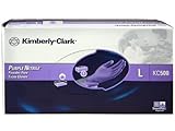 Halyard Formerly known Kimberly-Clark Purple Nitrile Exam Gloves, Box/100 SIZE Large (Pack of 3)