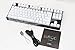 MK Disco TKL White PBT RGB Backlit Mechanical Keyboard (KBT Brown Switch)