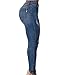 Feel Show Womens Denim Stretch Jeans Skinny Ripped Distressed Pencil Pants (Asian Size, 1-2 Size Up Recommended)