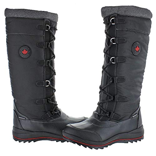 COUGAR Women's Canuck, Black, 7 M US
