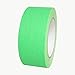 Polyken 510-NEON/FLGRN225 510 Vinyl Coated Cloth Premium Grade Gaffers Tape, 11.5 mils Thick, 75' Length x 2