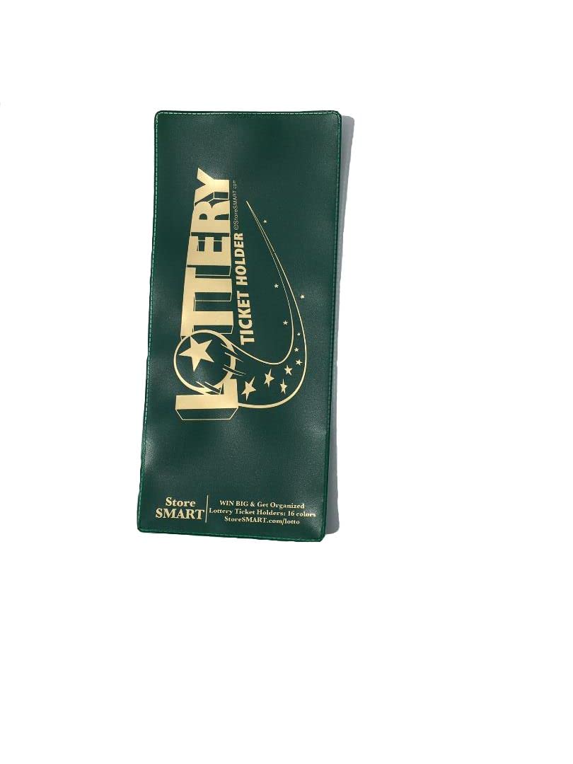 Photo 1 of StoreSMART - Lotto Ticket Holders - Single Pack - 4"x9" Plastic LT Green