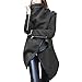 ClothingLoves Women's Solid Wool Blends Long Trench Coats