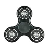 FIDGET DICE Hand Fidget Toy Spinners Stress Reducer with Ceramic Bearing (Black)