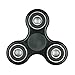 FIDGET DICE Hand Fidget Toy Spinners Stress Reducer with Ceramic Bearing (Black)