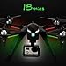 tokky Quadcopter RC Drone - Brushless RC Drones 300M Control Distance, 18 Mins Flying Time RTF Drone for Gopro Racing Drone MJX Bugs 3 Brushless Motors RC Quadcopter