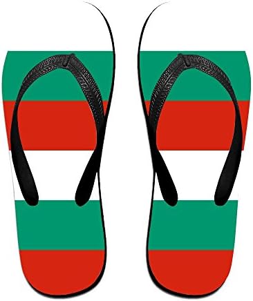 Bulgarian Flag Men's Flip Flops Fashion EVA Non-Slip Pool Sandal Holiday Travel Beach Sandals