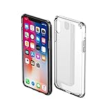 Arrela iPhone X Case ACRYLIC+ TPU Hybrid Ultra, Soft and Clear Back Panel and Reinforced Corners with Protection for iPhone X