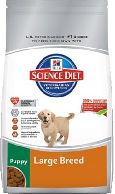 hill's large breed puppy