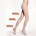Compression Pantyhose 20-30 mmHg Carer High Waist Support Stockings Beige Medium