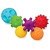Infantino-Textured-Multi-Ball-Set-Textured-Ball-Set-Toy-for-Sensory-Exploration-and-Engagement-Ages-6-Months-And-Up INFANTINO Textured 6 Piece Multi Ball Set for Babies and Toddlers, Multiple-Colors, Sizes & Shapes, Soft Tactile Balls…