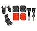ProGear Helmet Front Mount Bundle with Adhesive Pads for GoPro Hero 4/3+/3/2/1