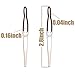 2PCS Dreadlocks Tools | Interlocking Tool For Locs | Hair Pulling Extension Crochet Hook Needle Tools | Easylocks Hair Tool For Dreadlocks, Interlocks Or Sisterlocks (Gold)thumb 1