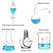 Home Distiller Distilling to Making Your Own Essential oil, Moonshine, Alcohol Distiller Chemistry Lab Glassware Kit,glass Distilling,distillation Apparatus 11pcs set, 1000 ML